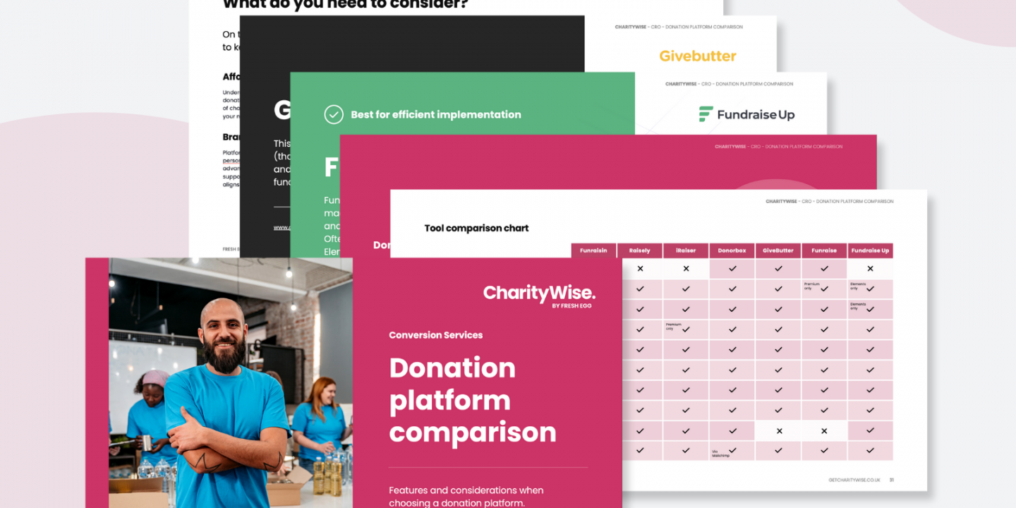 Charity donation platform comparison guide