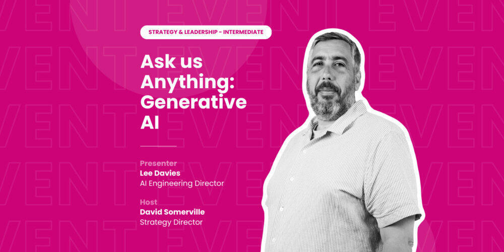 Ask Us Anything: Generative AI | CharityWise