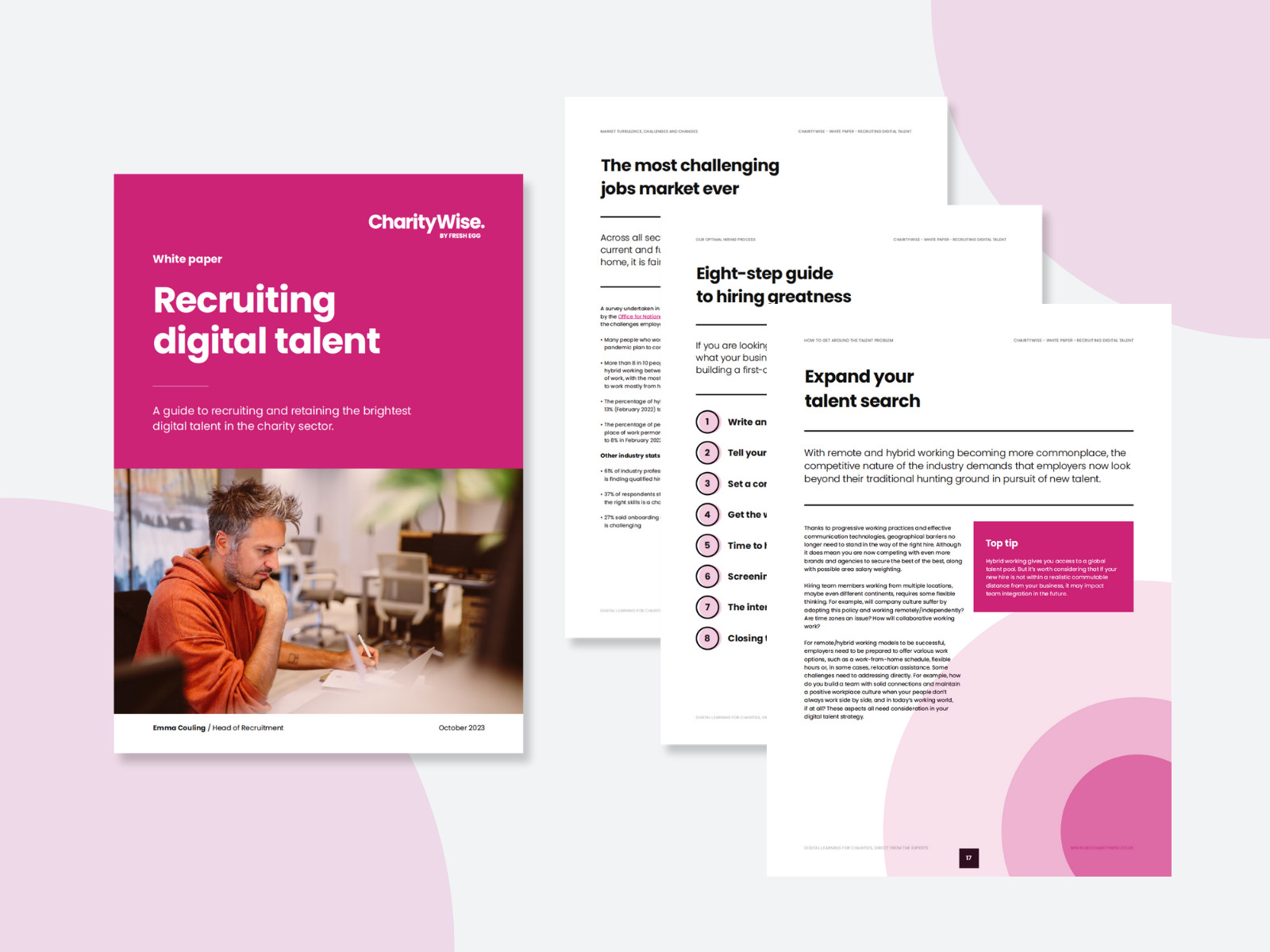 Recruiting digital talent in the charity sector whitepaper