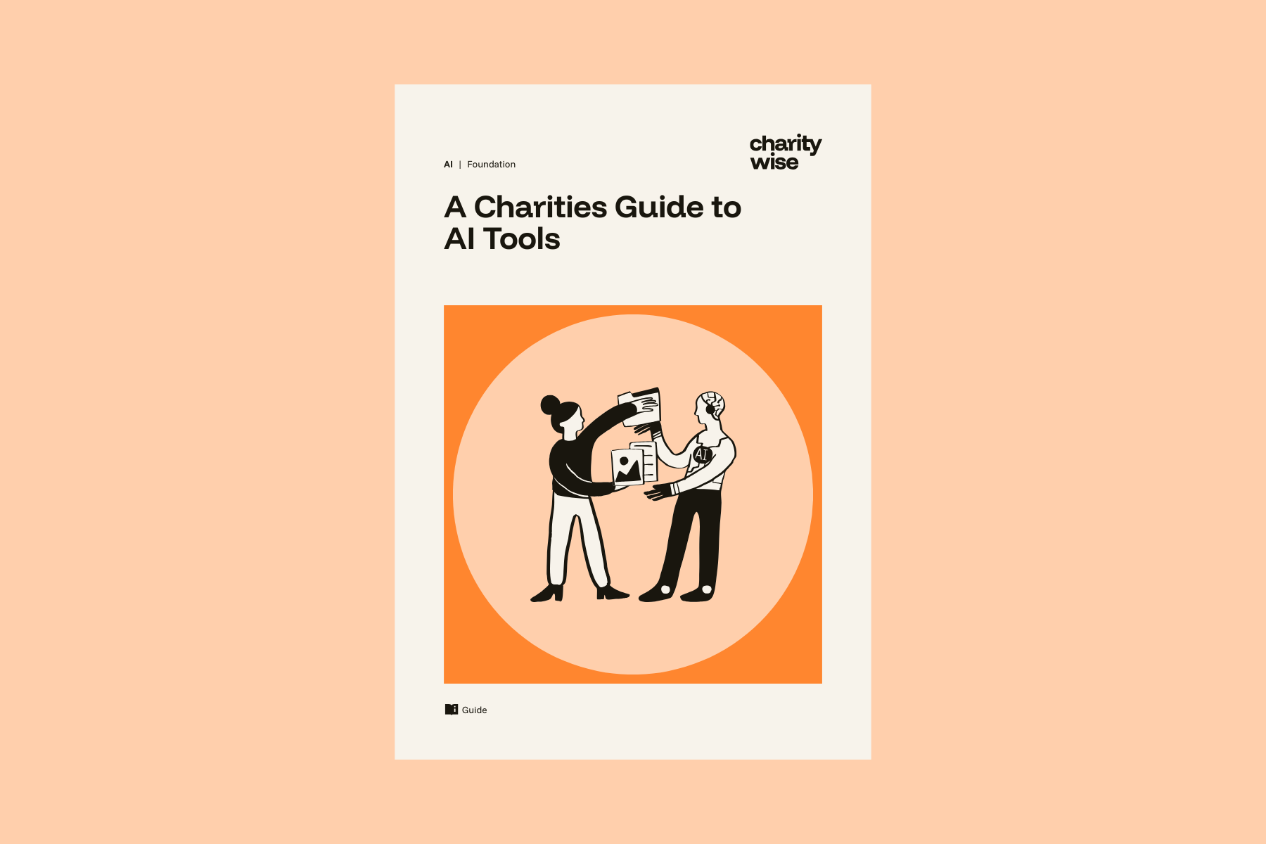 AI tools guide for charities cover