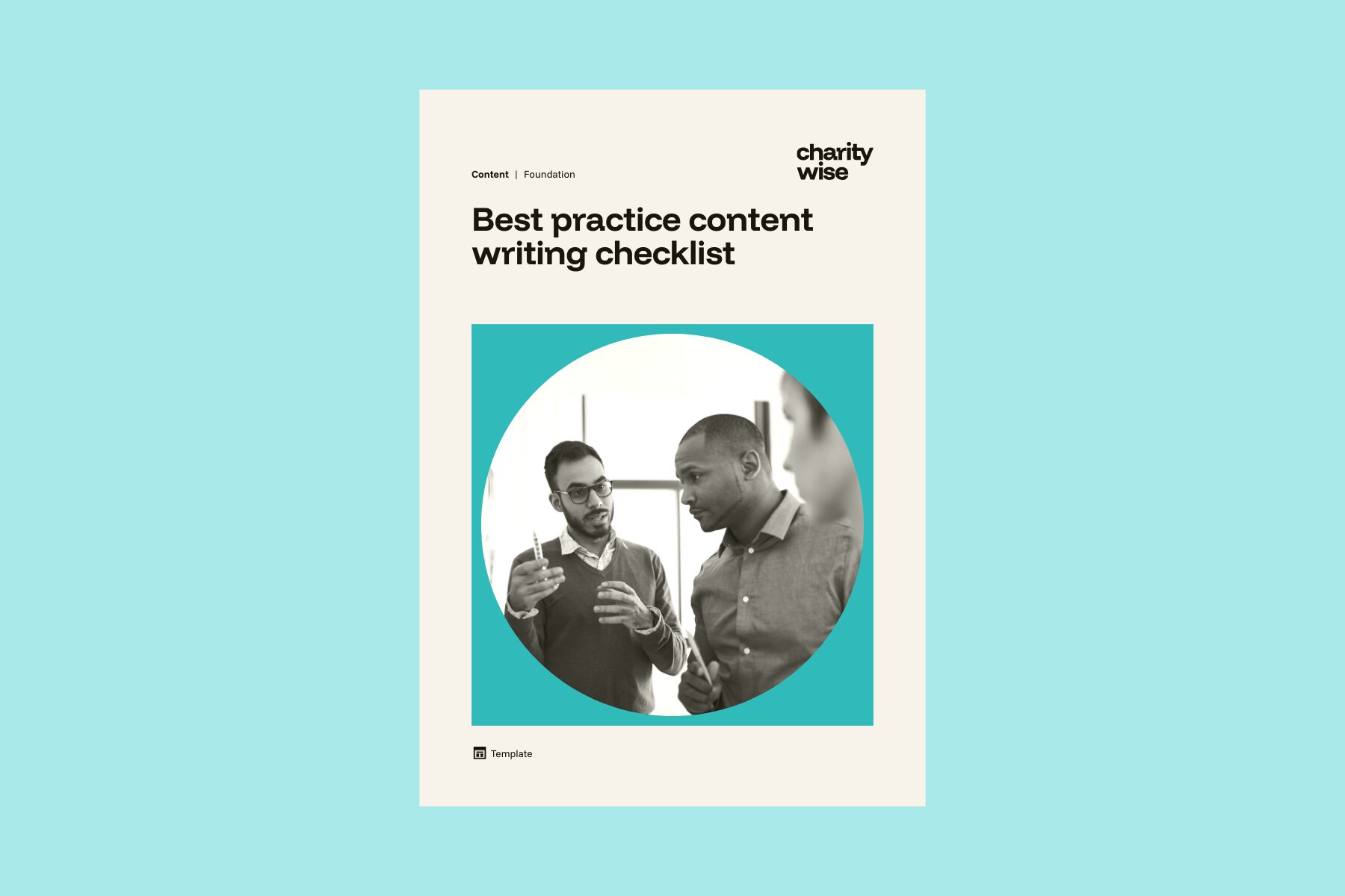 Best practice content writing checklist doc cover