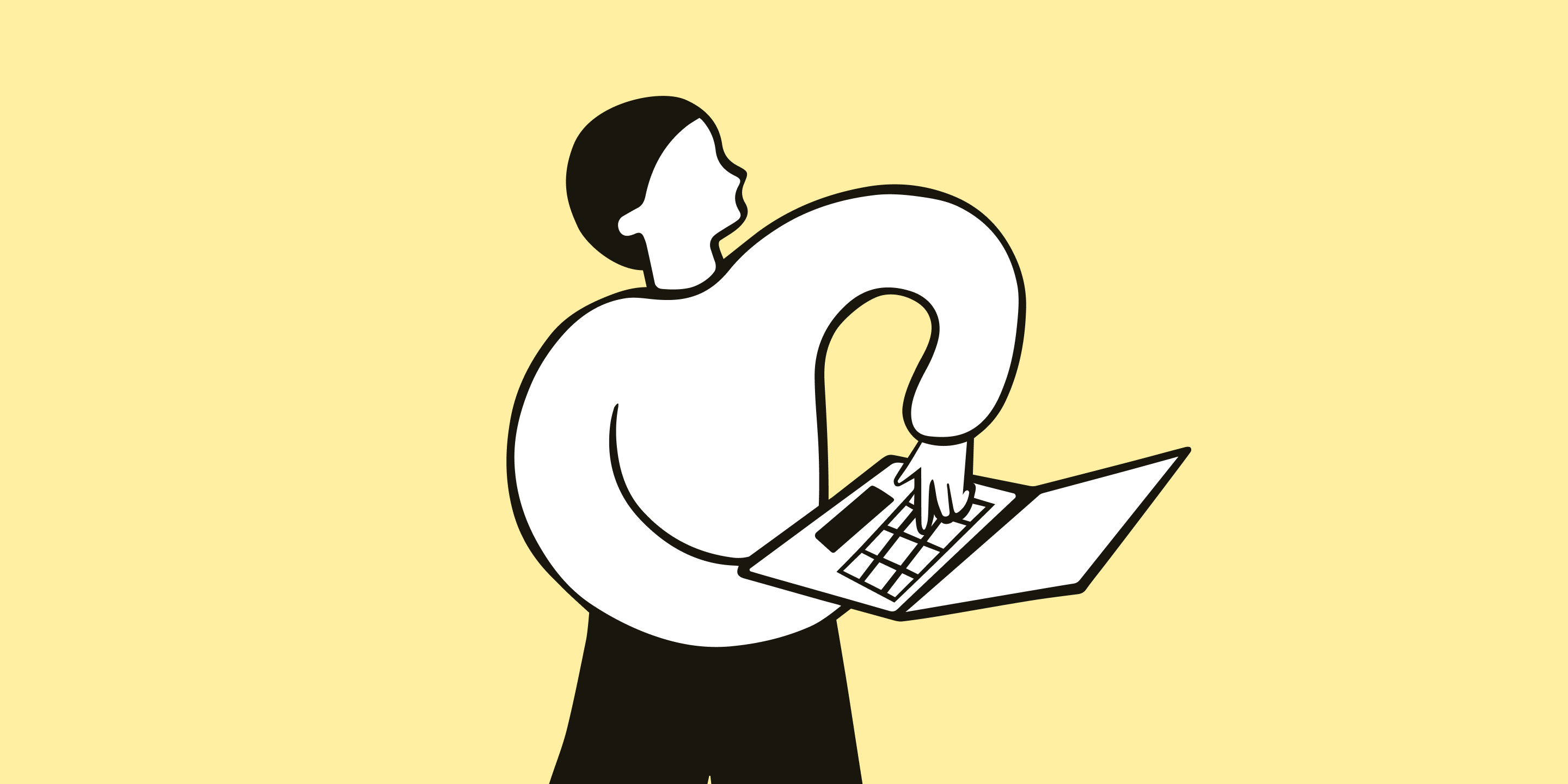 A person using a laptop, illustrating how applying behavioural insights and A/B testing to a charity's website can encourage repeat giving and turn one-off donors into lifelong supporters.