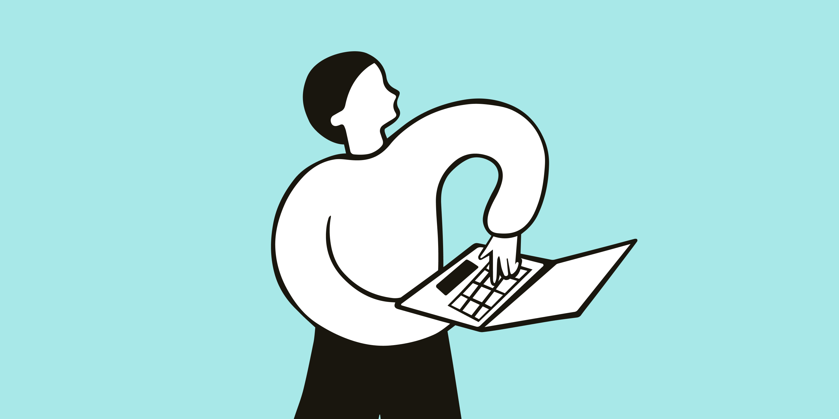 A person using a laptop, illustrating how charity teams can access powerful design tools like Canva for Nonprofits to create professional, on-brand visuals without the need for specialist design skills or budget.