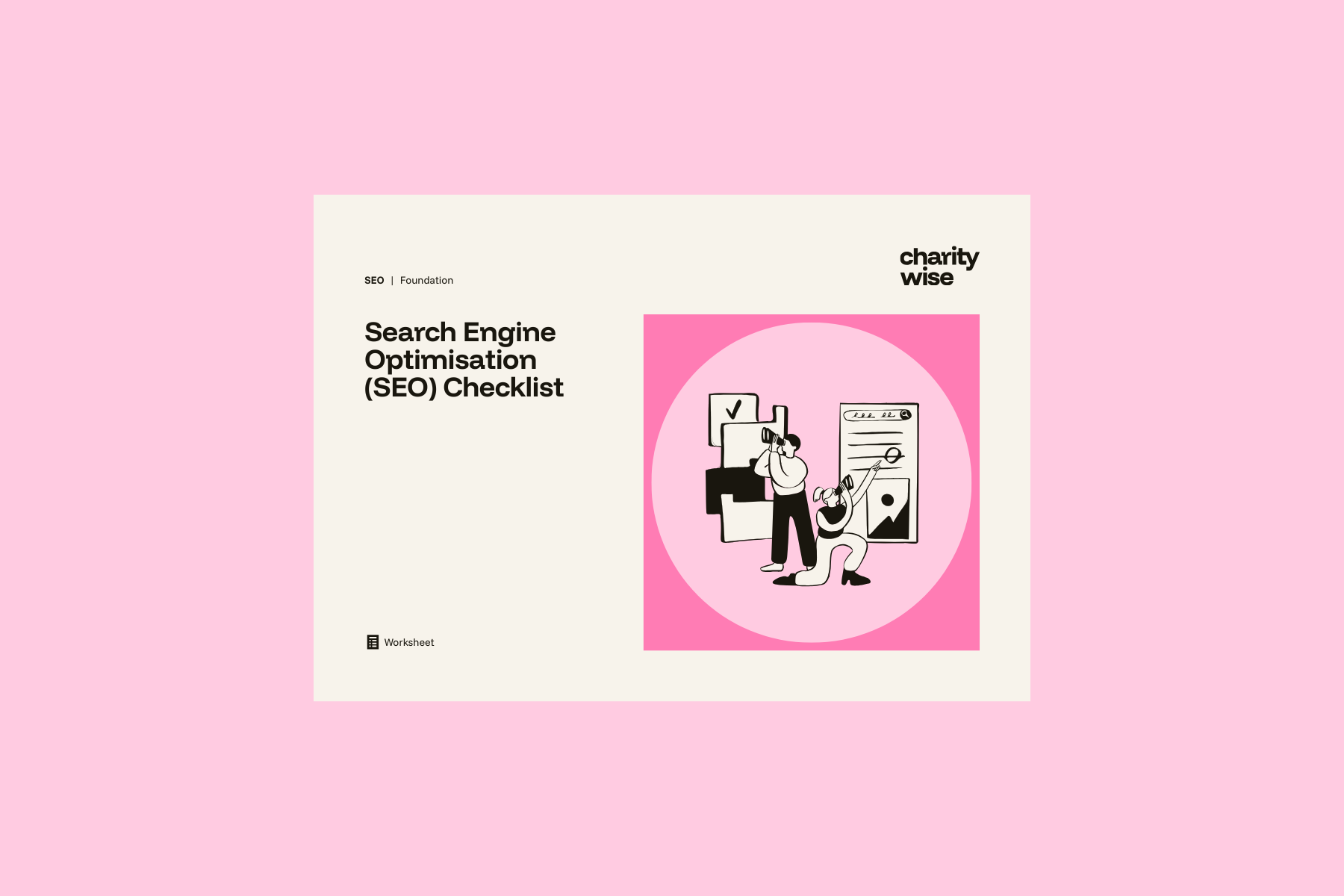 seo checklist cover page