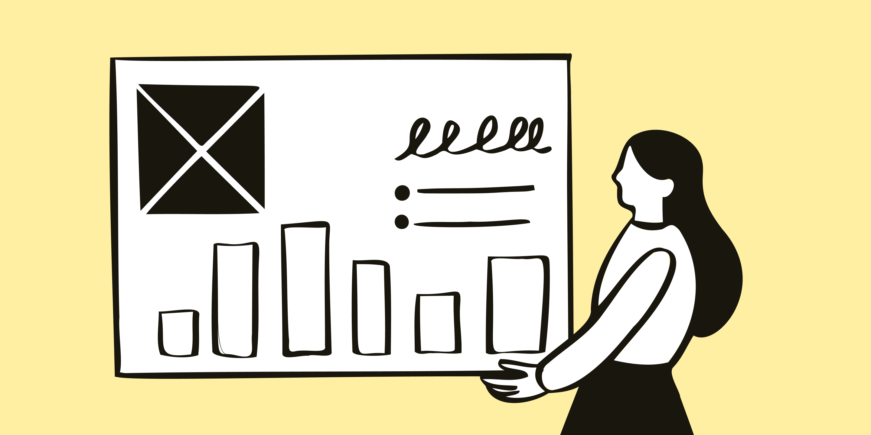 A person holding up a graph, illustrating how combining GA4 and BigQuery gives charities the power to transform complex raw data into clear, actionable reports about their audiences and supporters.