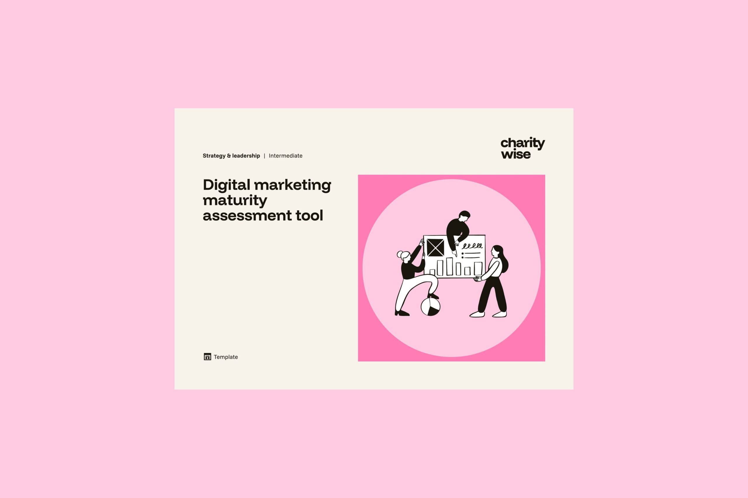 Front cover of the downloadable Digital Marketing Maturity Assessment tool