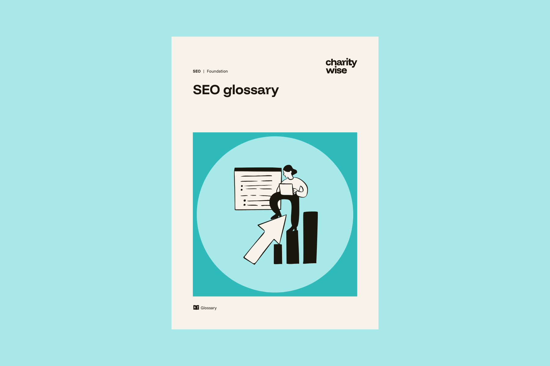 cover page for a seo glossary doc