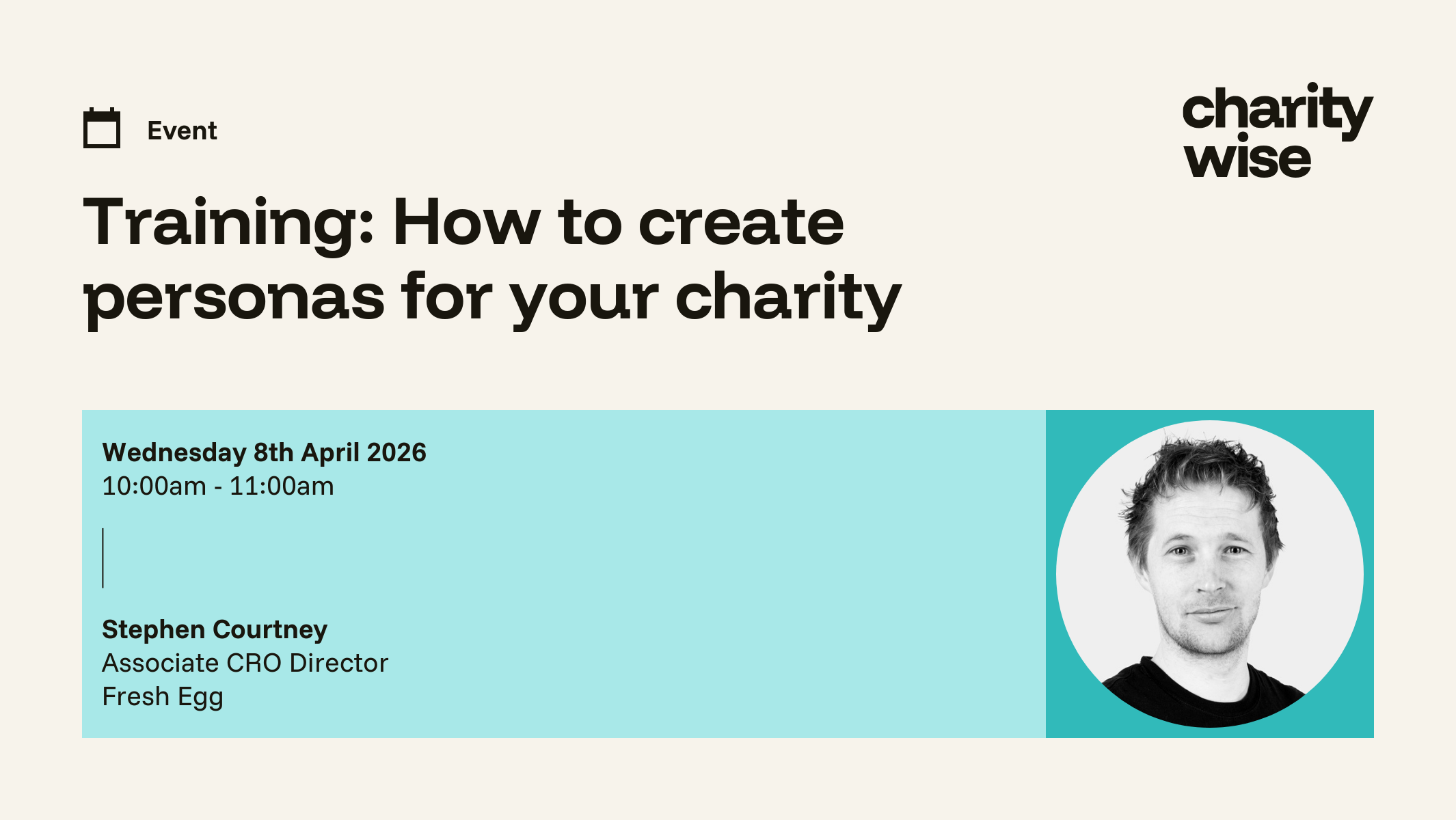 A picture of a man hosting a training event