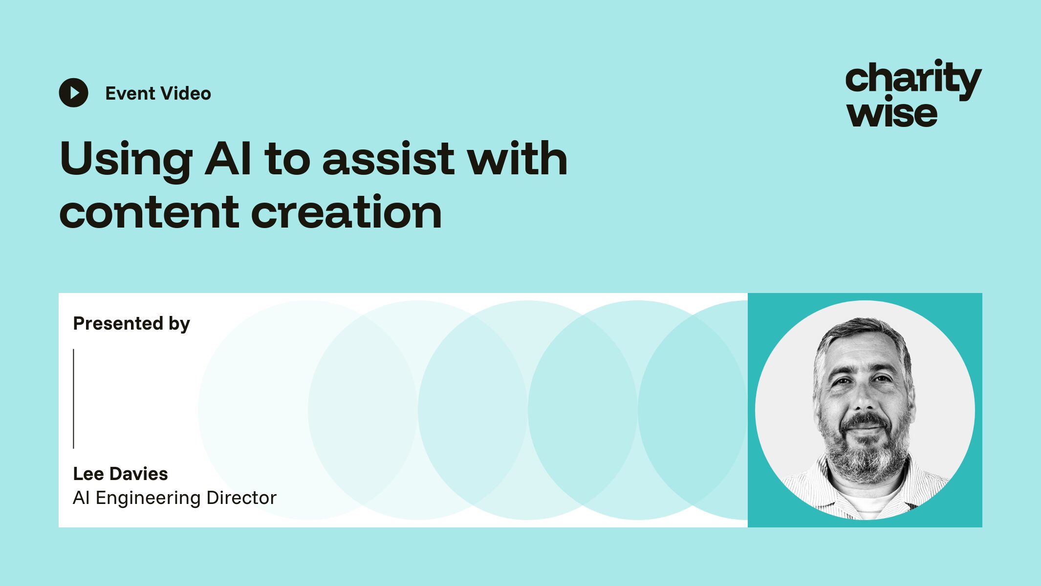Using AI to assist with content creation video cover