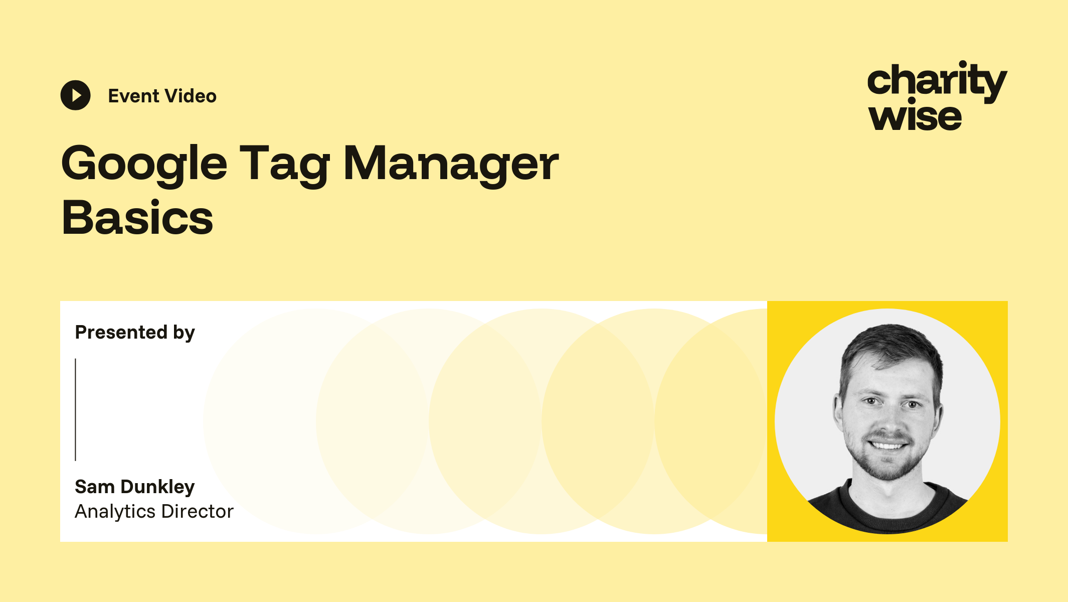 video cover for google tag manager training